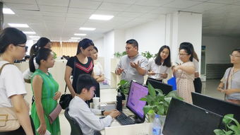 我校电商专业教师赴玉林市诺丽商务信息咨询公司考察学习